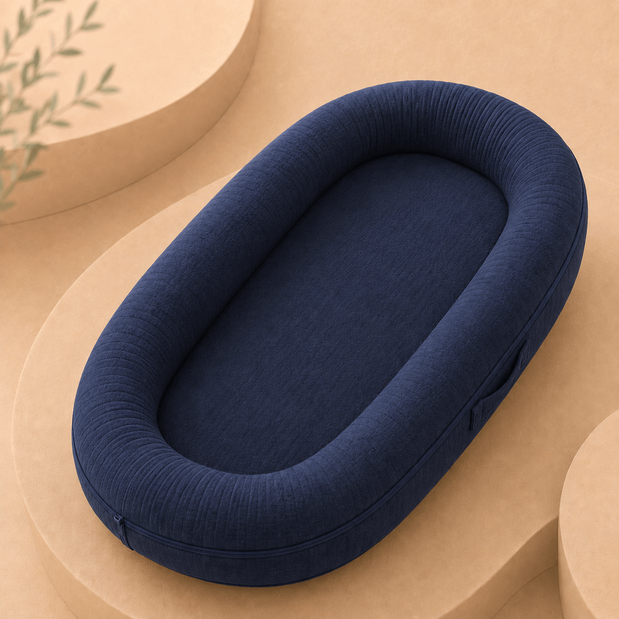 Navy Baby Lounger